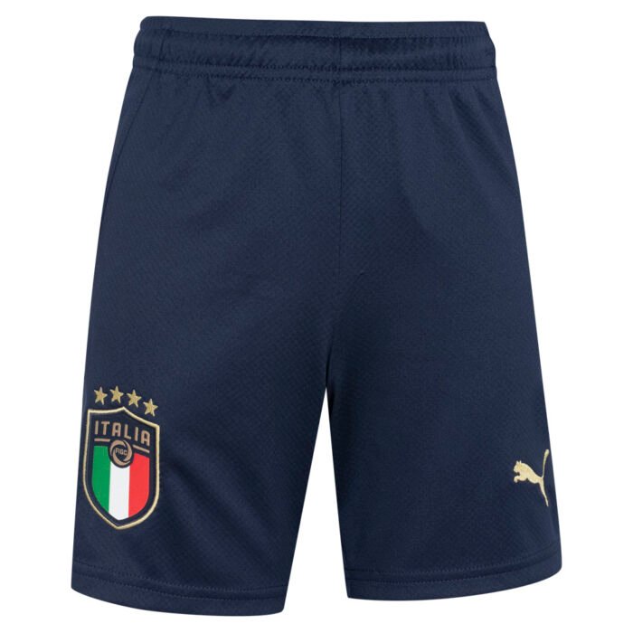 Italy FIGC PUMA Kids Shorts 756987-07