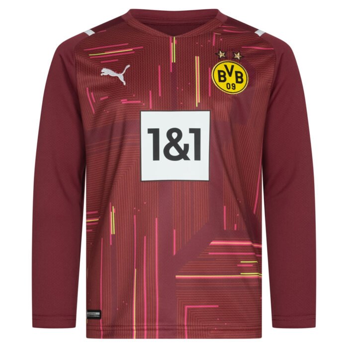 Borussia Dortmund BVB 09 PUMA Kids Goalkeeper Jersey 759101-48