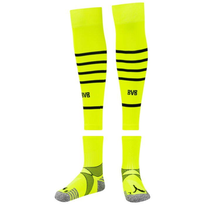 Borussia Dortmund BVB PUMA Promo Hooped Football Socks 759104-03