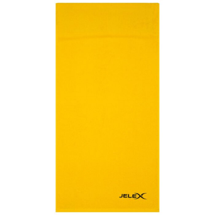 JELEX "100FIT" Fitness Towel with Zipped Pocket yellow