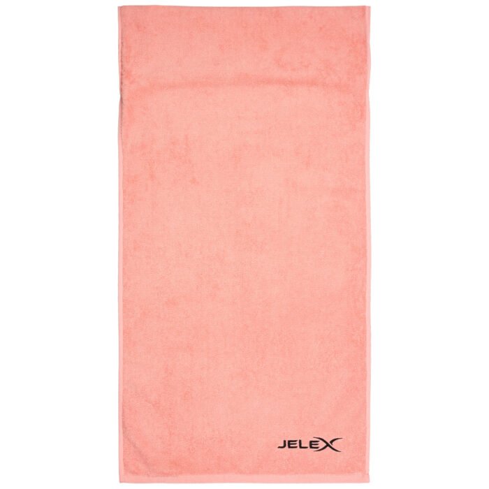 JELEX "100FIT" Fitness Towel with Zipped Pocket pink