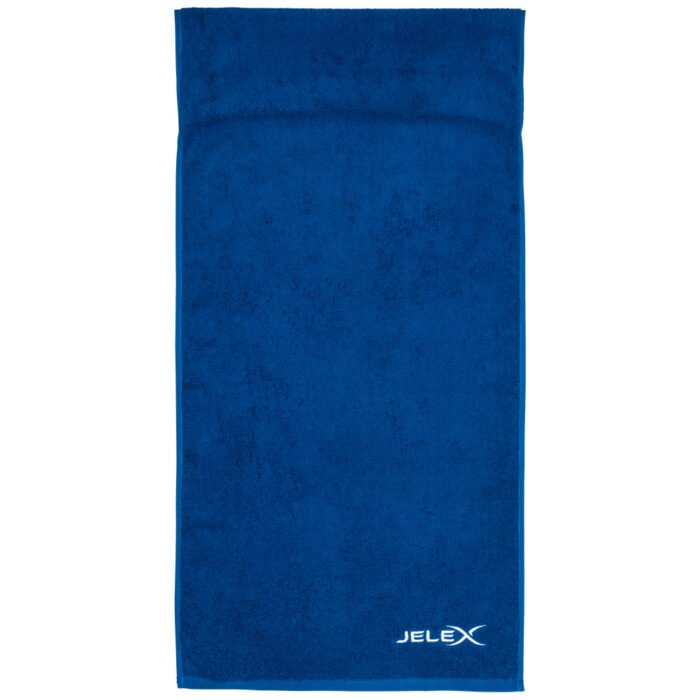 JELEX "100FIT" Fitness Towel with Zipped Pocket royal blue