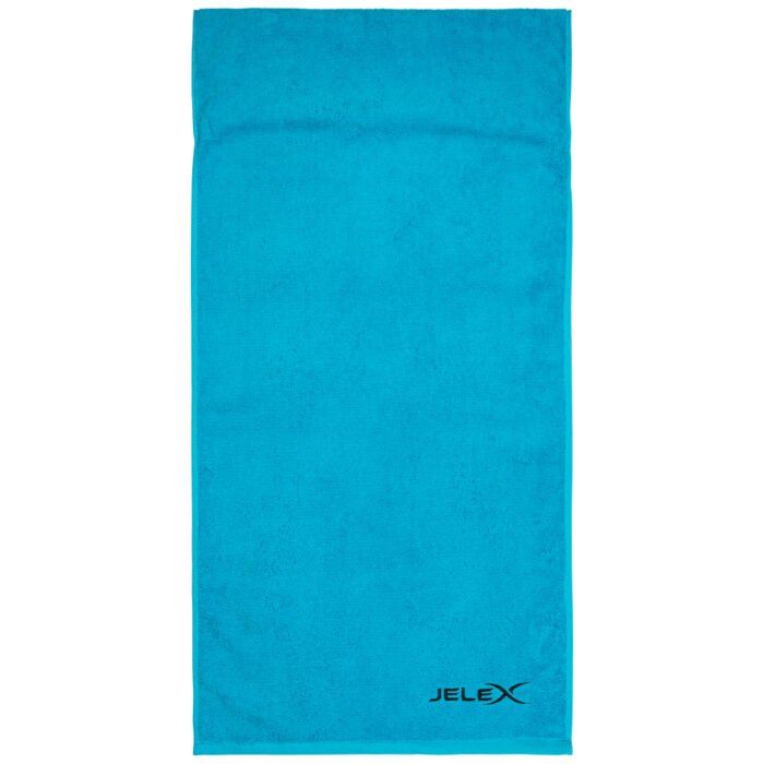 JELEX "100FIT" Fitness Towel with Zipped Pocket turquoise