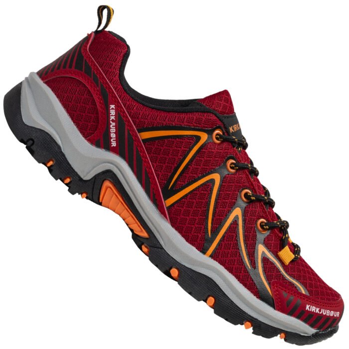 KIRKJUBØUR ® "Makalu" Unisex Outdoor Shoes red