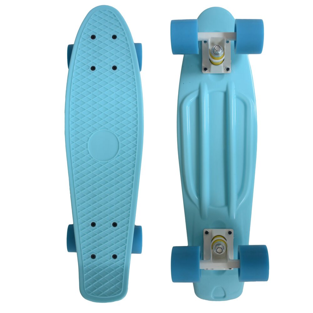MUWO "Cruiser" Penny Board Mini Skateboard blue