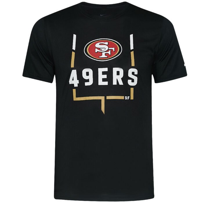 San Francisco 49ers NFL Nike Legend Goal Post Men T-shirt N922-00A-73-0YD