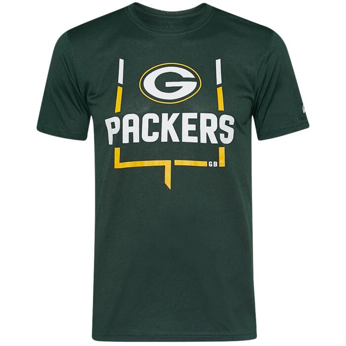 Green Bay Packers NFL Nike Legend Goal Post Men T-shirt N922-3EE-7T-0YD